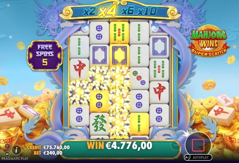 Screenshot 3 van Mahjong Wins Super Scatter
